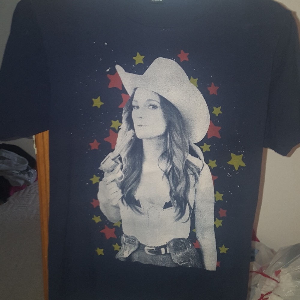 Concert tee kasey graves cowgirl